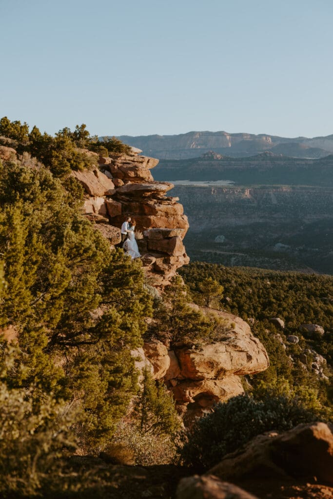 Brittney and Kade | Zion National Park Picnic Elopement | Southern Utah Wedding and Elopement Photographer, Emily Dawn Photo