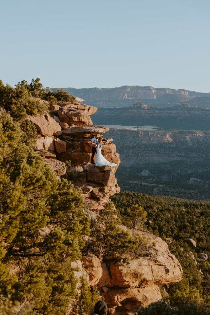 Brittney and Kade | Zion National Park Picnic Elopement | Southern Utah Wedding and Elopement Photographer, Emily Dawn Photo