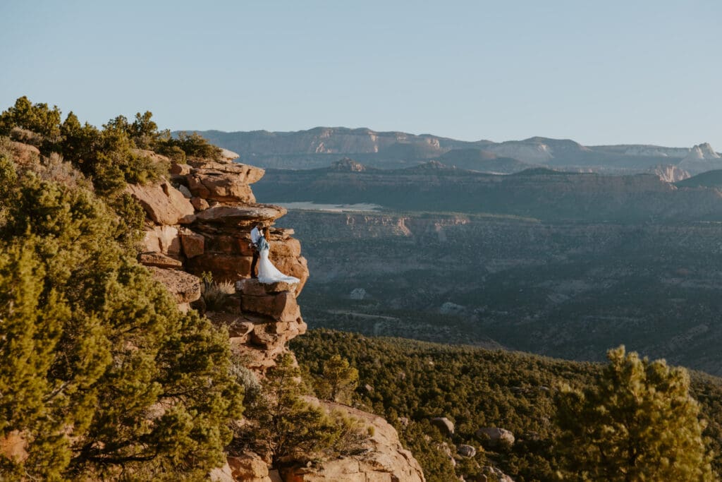 Brittney and Kade | Zion National Park Picnic Elopement | Southern Utah Wedding and Elopement Photographer, Emily Dawn Photo
