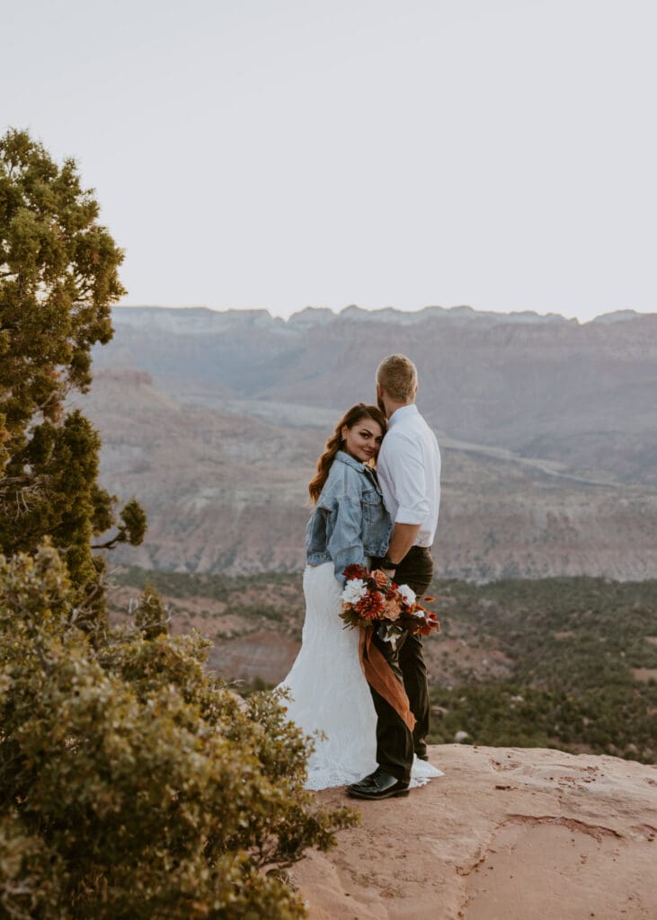 Brittney and Kade | Zion National Park Picnic Elopement | Southern Utah Wedding and Elopement Photographer, Emily Dawn Photo