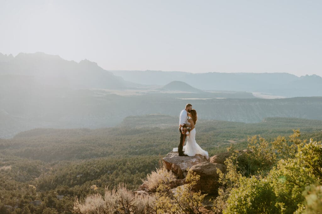 Brittney and Kade | Zion National Park Picnic Elopement | Southern Utah Wedding and Elopement Photographer, Emily Dawn Photo