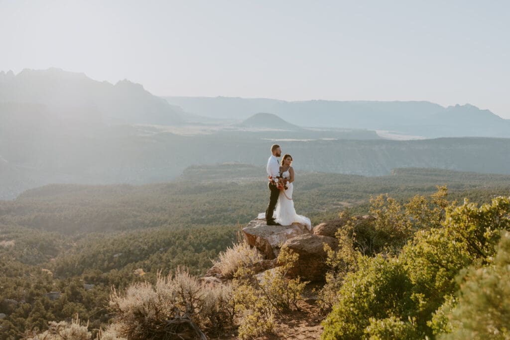 Brittney and Kade | Zion National Park Picnic Elopement | Southern Utah Wedding and Elopement Photographer, Emily Dawn Photo
