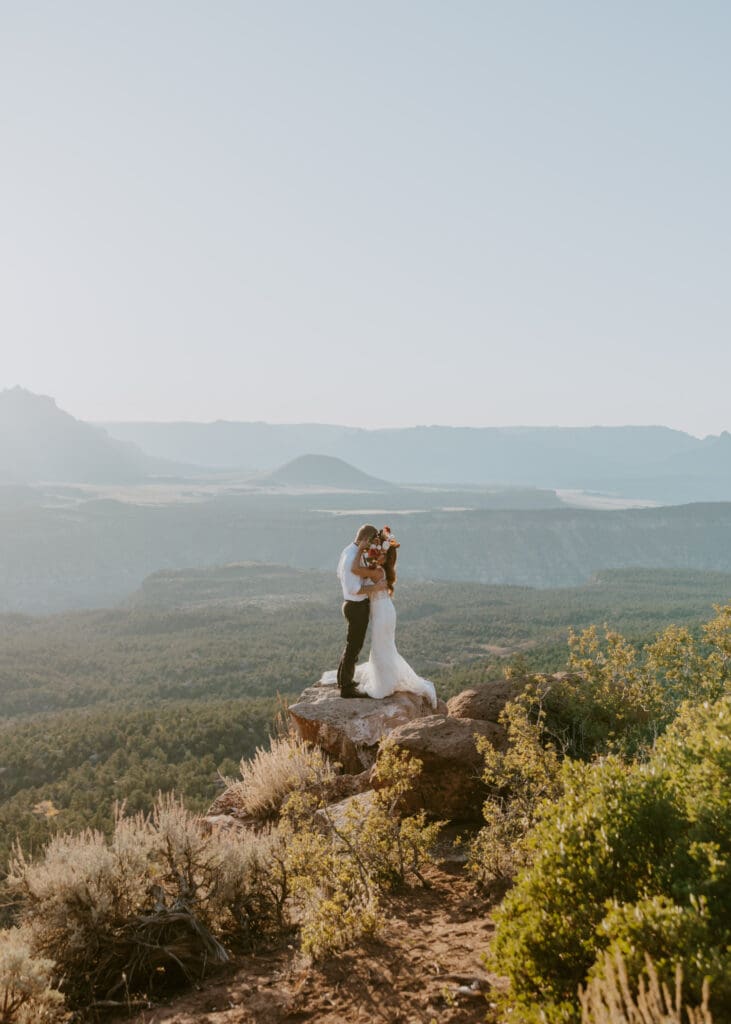Brittney and Kade | Zion National Park Picnic Elopement | Southern Utah Wedding and Elopement Photographer, Emily Dawn Photo