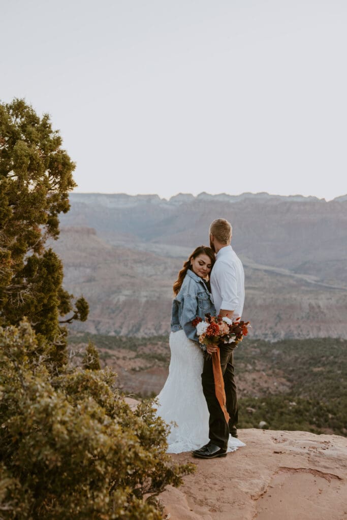 Brittney and Kade | Zion National Park Picnic Elopement | Southern Utah Wedding and Elopement Photographer, Emily Dawn Photo