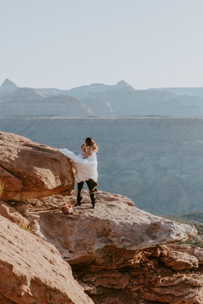 Brittney and Kade | Zion National Park Picnic Elopement | Southern Utah Wedding and Elopement Photographer, Emily Dawn Photo