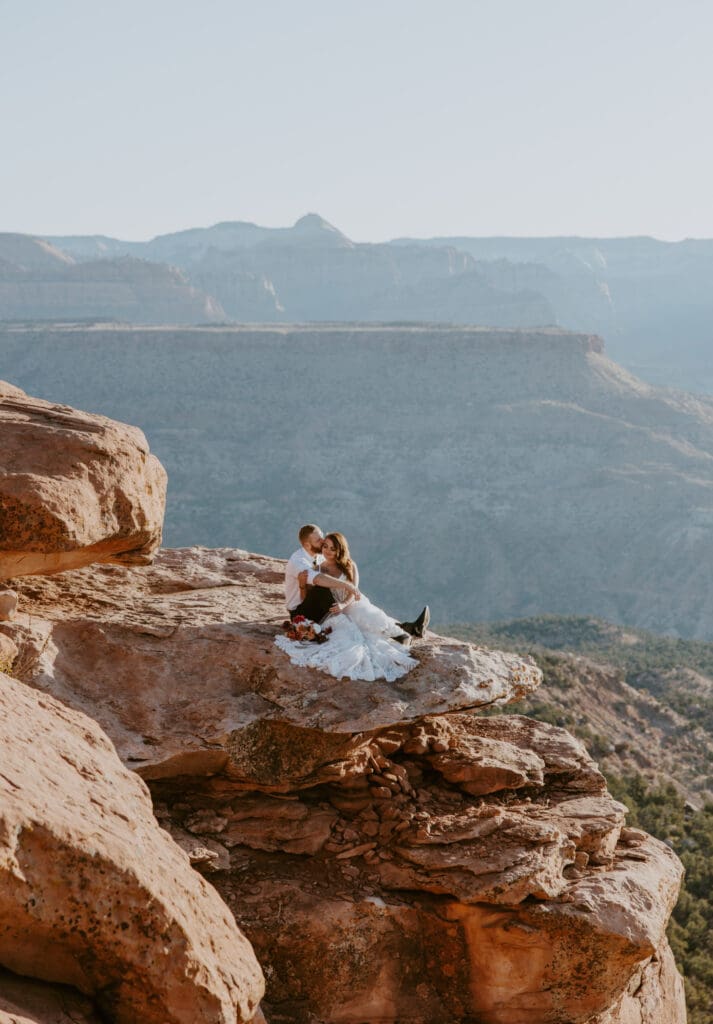 Brittney and Kade | Zion National Park Picnic Elopement | Southern Utah Wedding and Elopement Photographer, Emily Dawn Photo