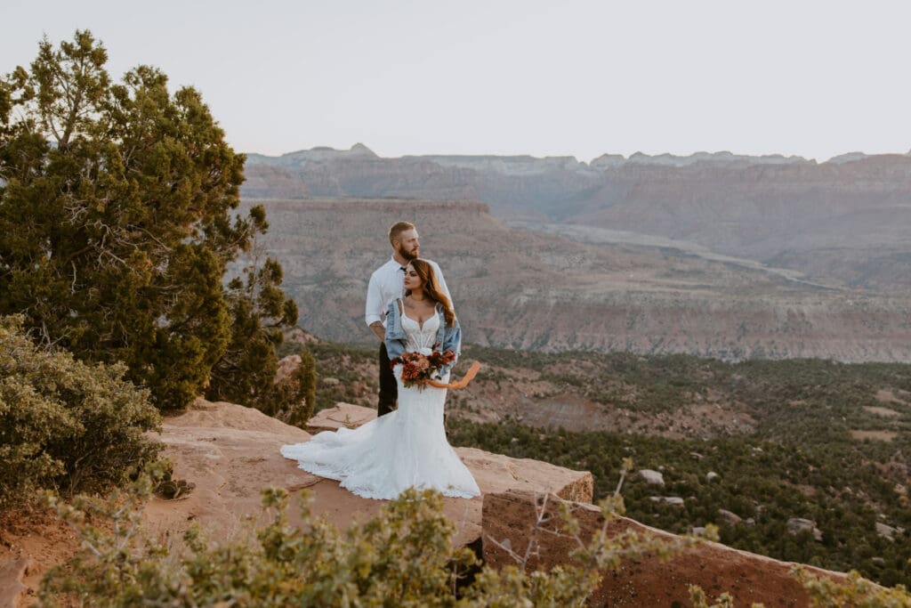 Brittney and Kade | Zion National Park Picnic Elopement | Southern Utah Wedding and Elopement Photographer, Emily Dawn Photo