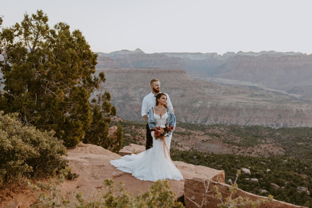 Brittney and Kade | Zion National Park Picnic Elopement | Southern Utah Wedding and Elopement Photographer, Emily Dawn Photo
