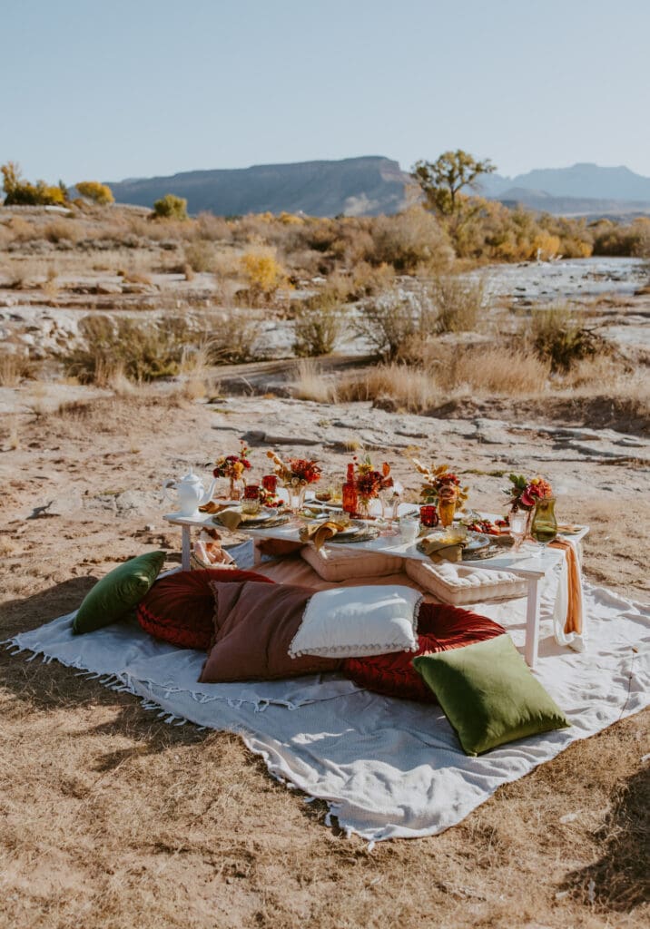 Brittney and Kade | Zion National Park Picnic Elopement | Southern Utah Wedding and Elopement Photographer, Emily Dawn Photo