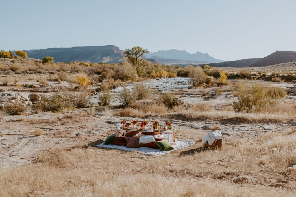 Brittney and Kade | Zion National Park Picnic Elopement | Southern Utah Wedding and Elopement Photographer, Emily Dawn Photo
