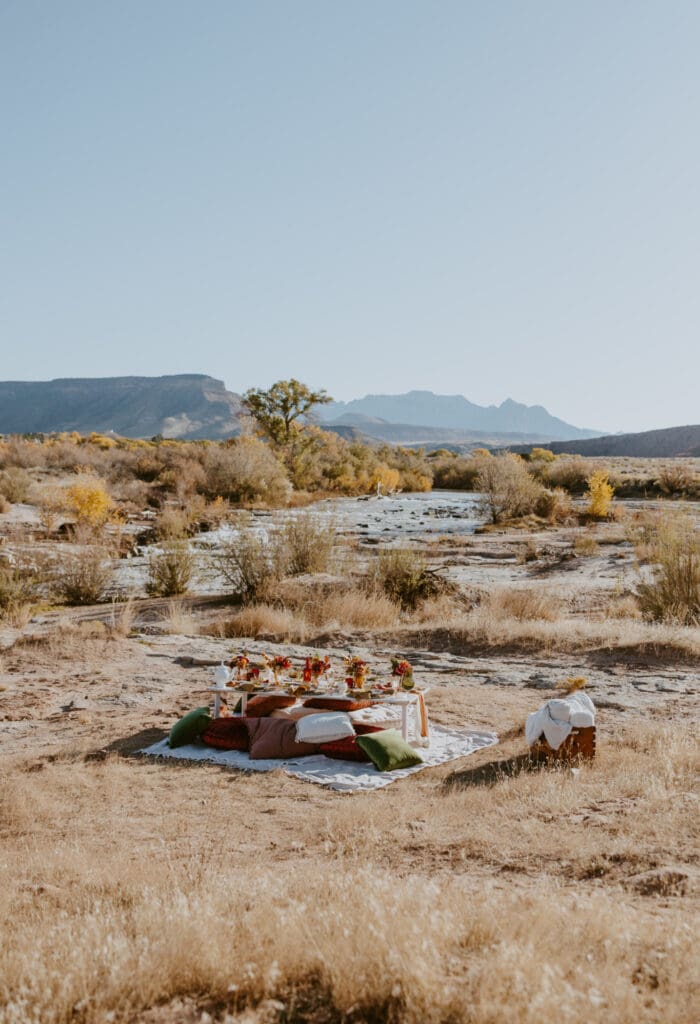Brittney and Kade | Zion National Park Picnic Elopement | Southern Utah Wedding and Elopement Photographer, Emily Dawn Photo