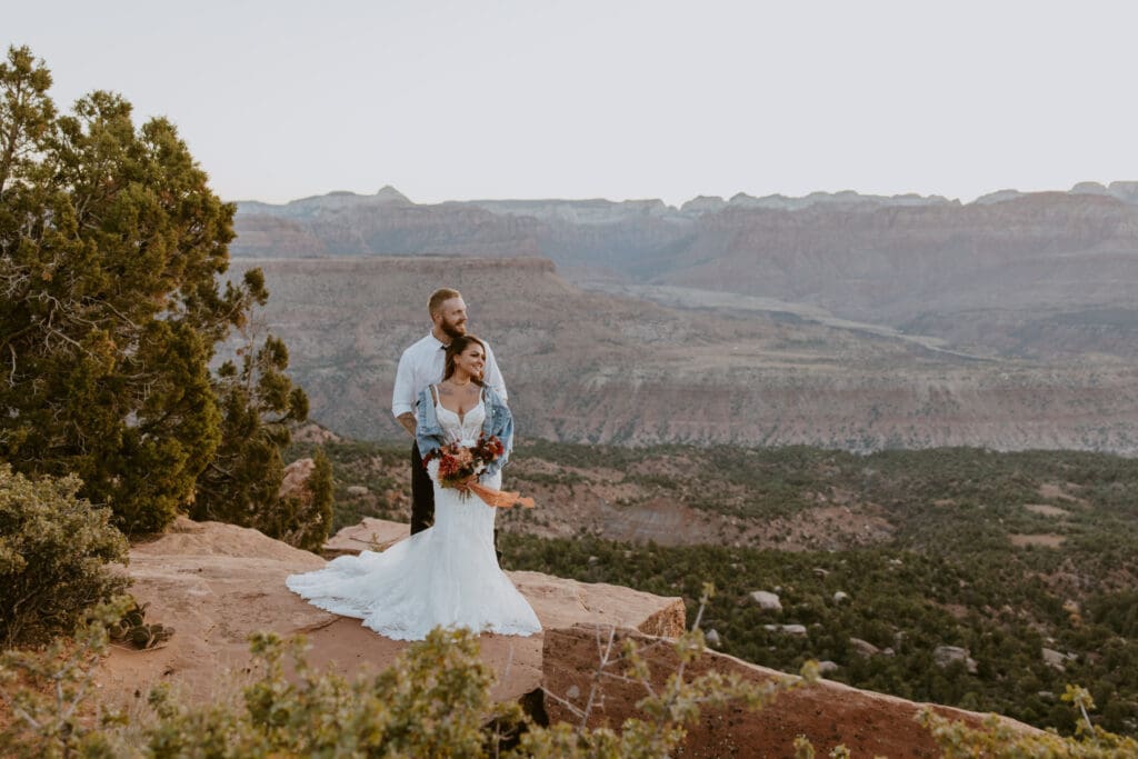 Brittney and Kade | Zion National Park Picnic Elopement | Southern Utah Wedding and Elopement Photographer, Emily Dawn Photo