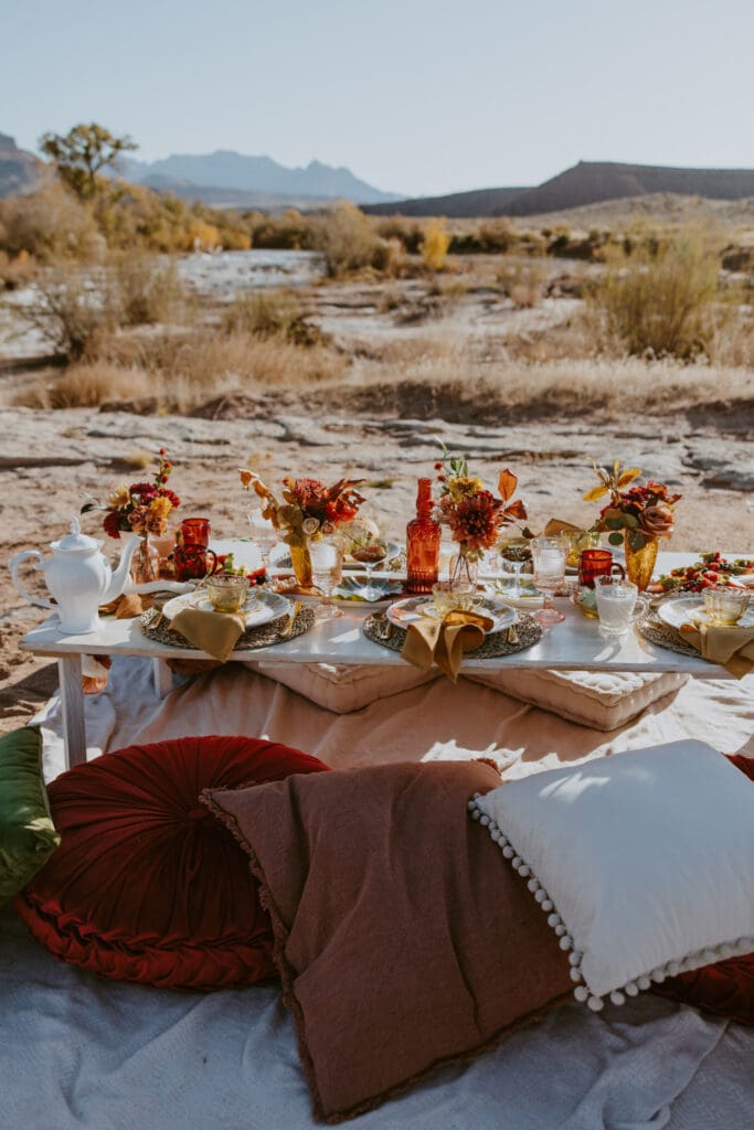 Brittney and Kade | Zion National Park Picnic Elopement | Southern Utah Wedding and Elopement Photographer, Emily Dawn Photo