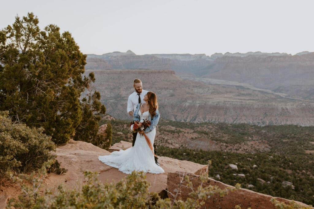 Brittney and Kade | Zion National Park Picnic Elopement | Southern Utah Wedding and Elopement Photographer, Emily Dawn Photo
