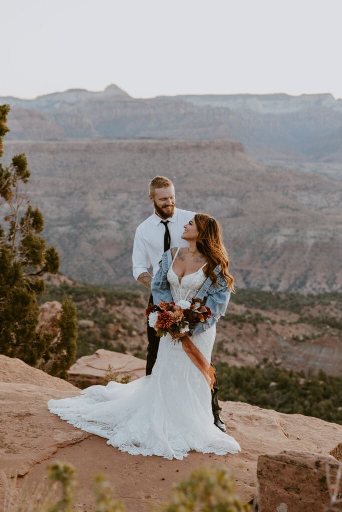 Brittney and Kade | Zion National Park Picnic Elopement | Southern Utah Wedding and Elopement Photographer, Emily Dawn Photo