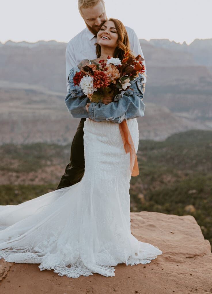 Brittney and Kade | Zion National Park Picnic Elopement | Southern Utah Wedding and Elopement Photographer, Emily Dawn Photo