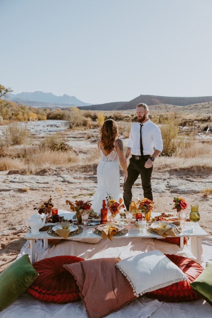 Brittney and Kade | Zion National Park Picnic Elopement | Southern Utah Wedding and Elopement Photographer, Emily Dawn Photo