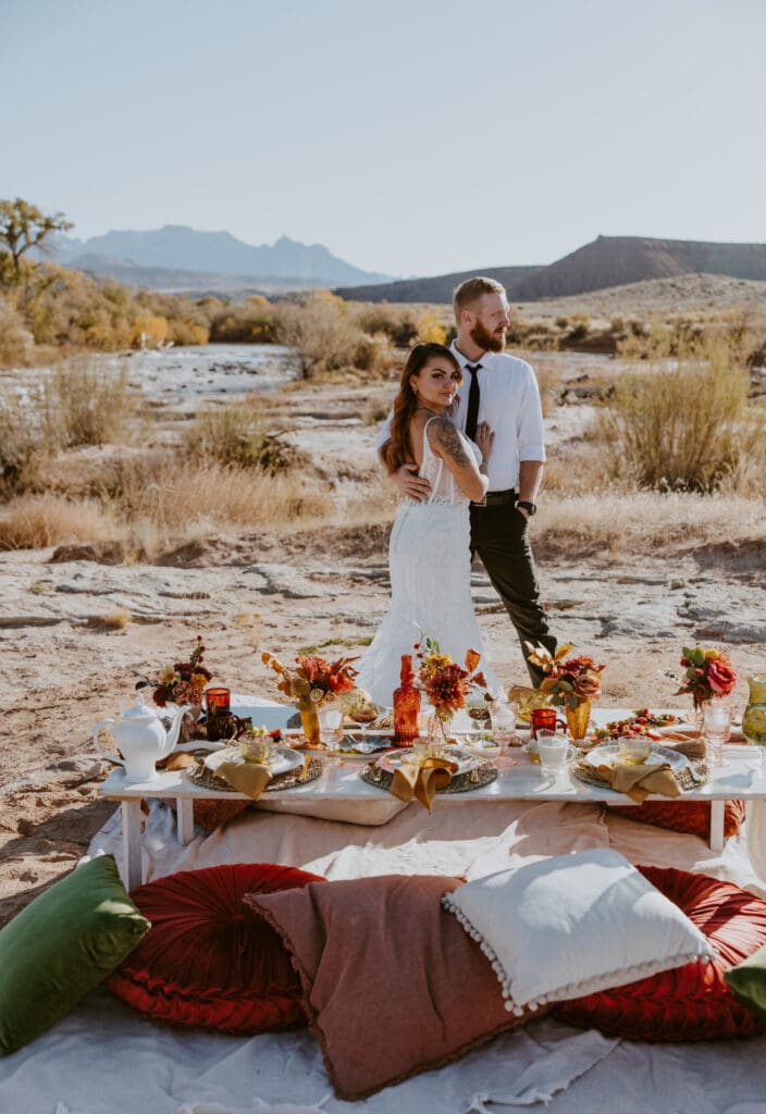 Brittney and Kade | Zion National Park Picnic Elopement | Southern Utah Wedding and Elopement Photographer, Emily Dawn Photo