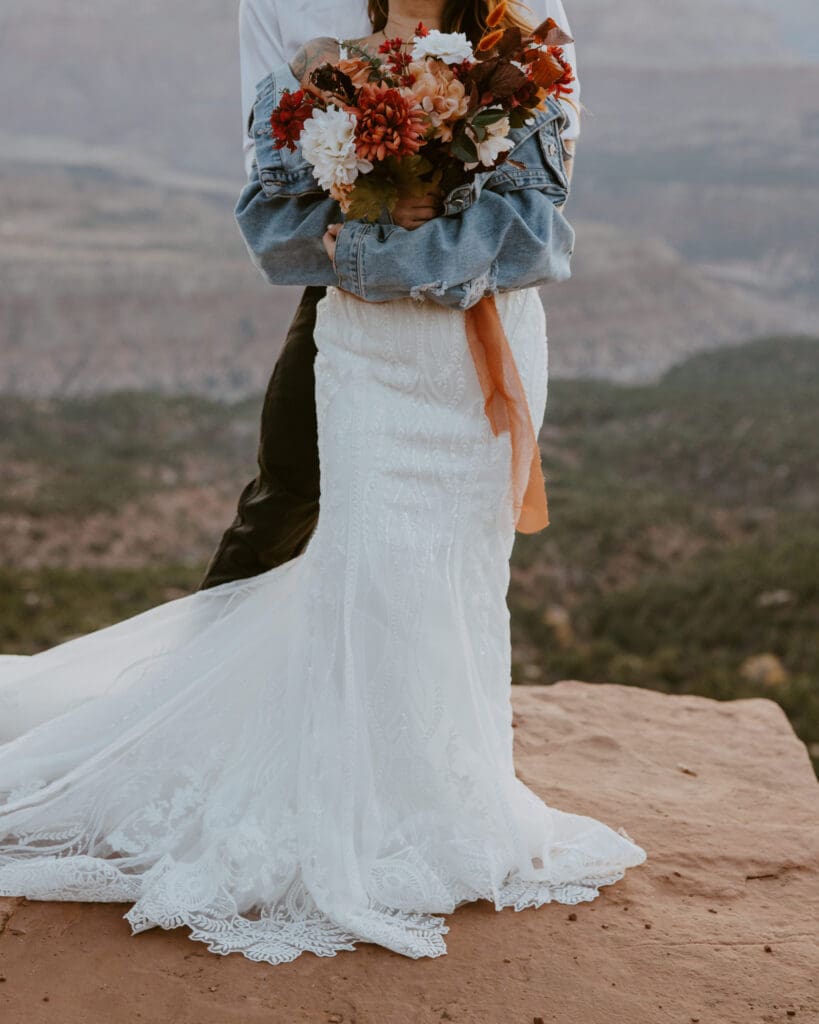 Brittney and Kade | Zion National Park Picnic Elopement | Southern Utah Wedding and Elopement Photographer, Emily Dawn Photo