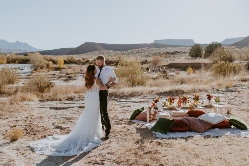Brittney and Kade | Zion National Park Picnic Elopement | Southern Utah Wedding and Elopement Photographer, Emily Dawn Photo