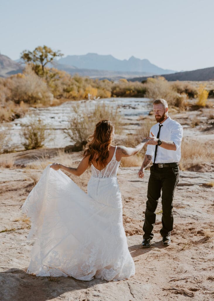 Brittney and Kade | Zion National Park Picnic Elopement | Southern Utah Wedding and Elopement Photographer, Emily Dawn Photo