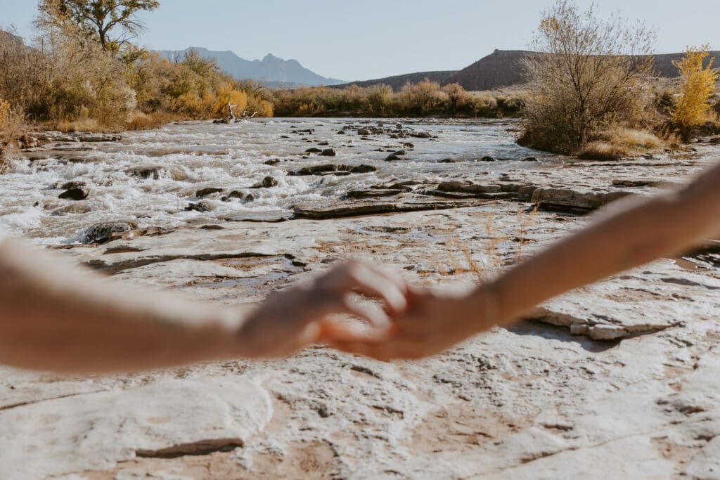 Brittney and Kade | Zion National Park Picnic Elopement | Southern Utah Wedding and Elopement Photographer, Emily Dawn Photo