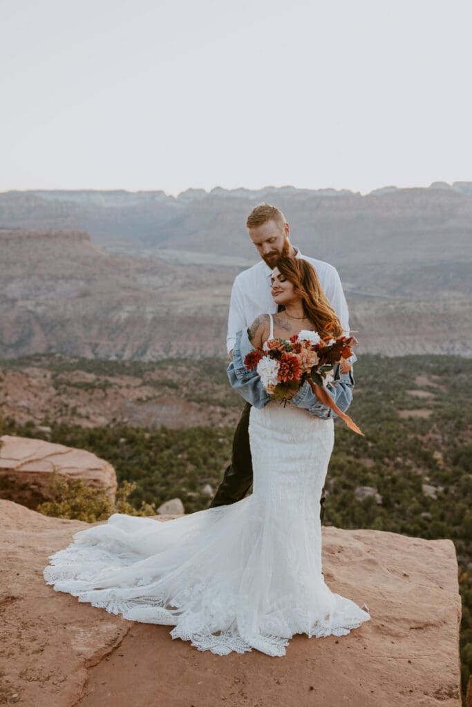 Brittney and Kade | Zion National Park Picnic Elopement | Southern Utah Wedding and Elopement Photographer, Emily Dawn Photo