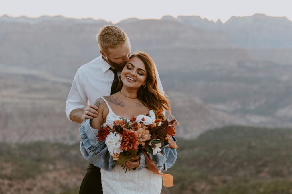 Brittney and Kade | Zion National Park Picnic Elopement | Southern Utah Wedding and Elopement Photographer, Emily Dawn Photo