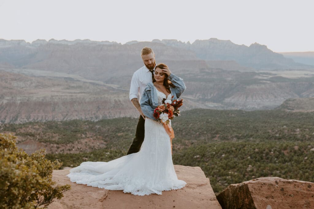 Brittney and Kade | Zion National Park Picnic Elopement | Southern Utah Wedding and Elopement Photographer, Emily Dawn Photo