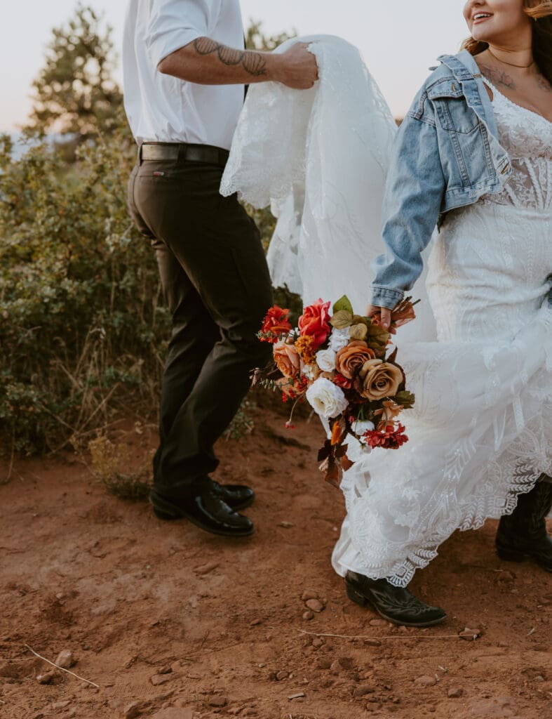 Brittney and Kade | Zion National Park Picnic Elopement | Southern Utah Wedding and Elopement Photographer, Emily Dawn Photo
