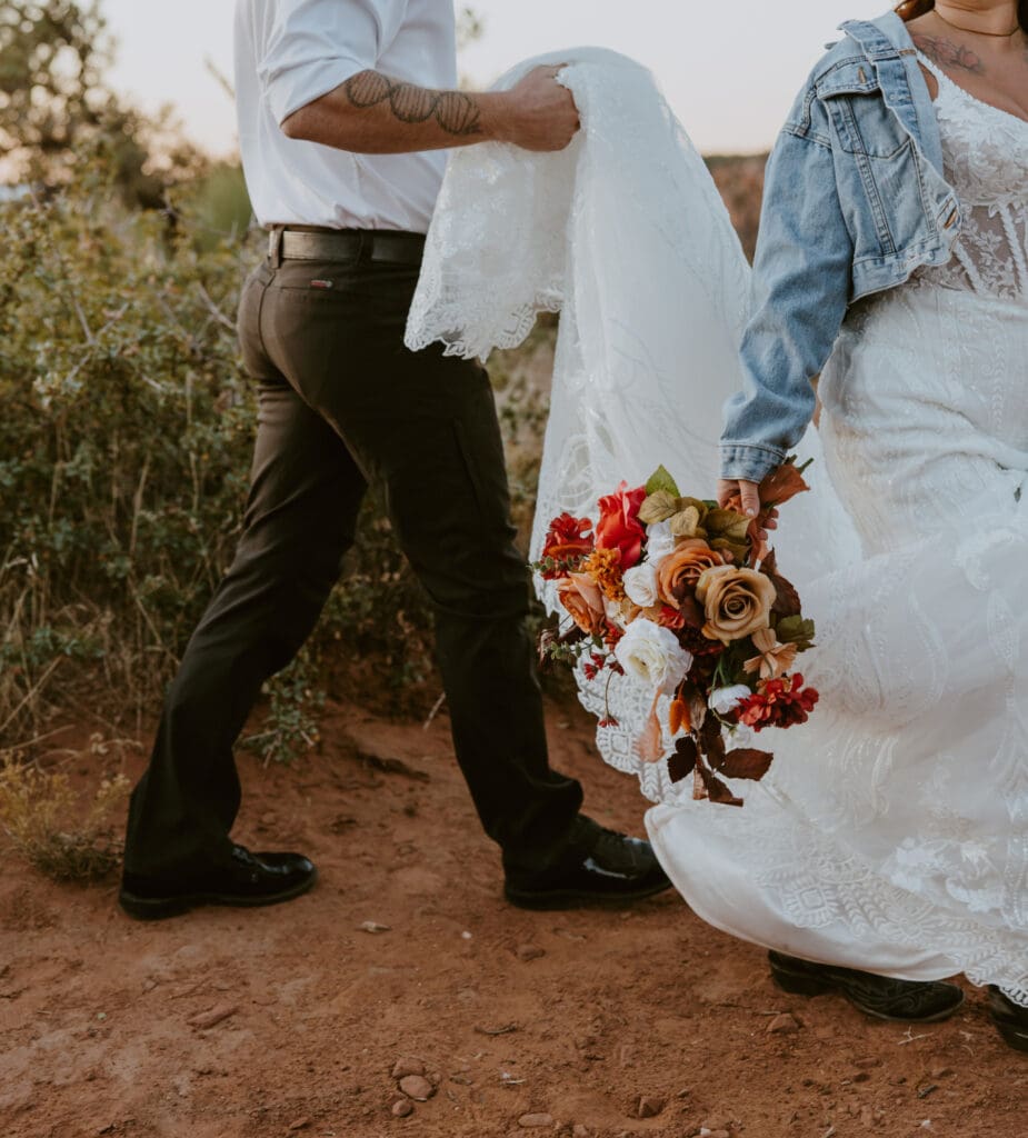 Brittney and Kade | Zion National Park Picnic Elopement | Southern Utah Wedding and Elopement Photographer, Emily Dawn Photo