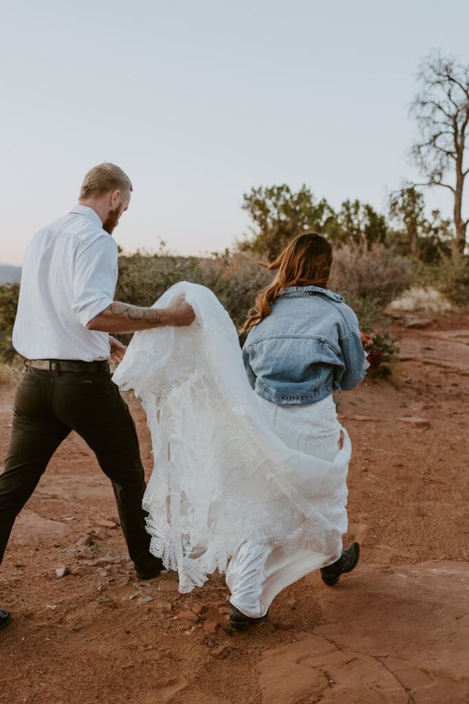 Brittney and Kade | Zion National Park Picnic Elopement | Southern Utah Wedding and Elopement Photographer, Emily Dawn Photo