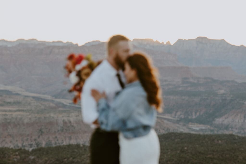 Brittney and Kade | Zion National Park Picnic Elopement | Southern Utah Wedding and Elopement Photographer, Emily Dawn Photo