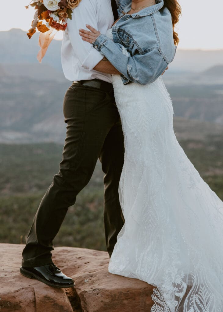 Brittney and Kade | Zion National Park Picnic Elopement | Southern Utah Wedding and Elopement Photographer, Emily Dawn Photo