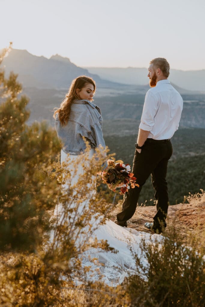 Brittney and Kade | Zion National Park Picnic Elopement | Southern Utah Wedding and Elopement Photographer, Emily Dawn Photo
