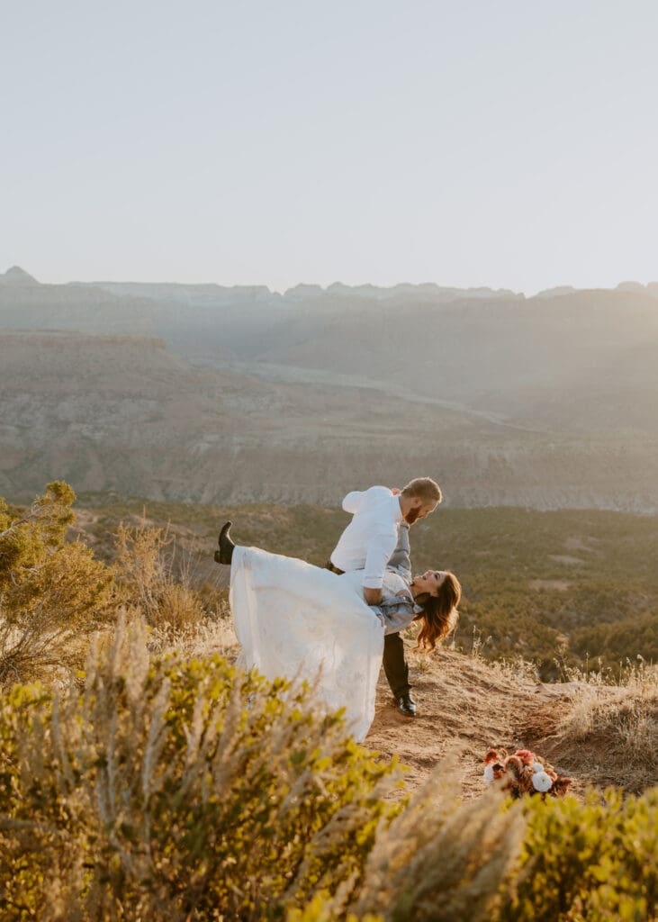 Brittney and Kade | Zion National Park Picnic Elopement | Southern Utah Wedding and Elopement Photographer, Emily Dawn Photo