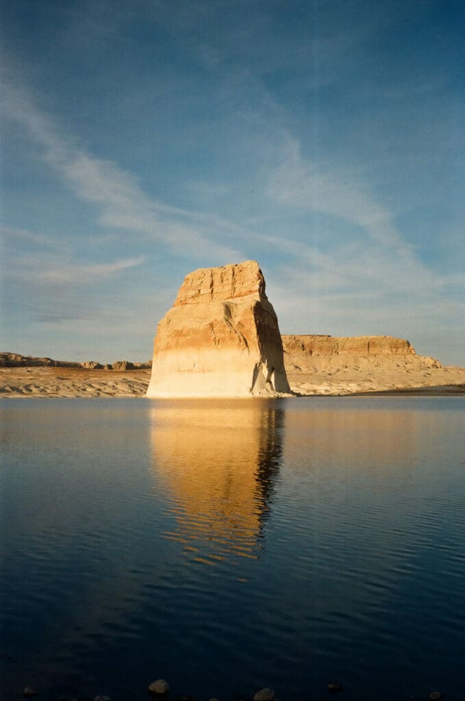 Braylee and Kacen | Lone Rock Lake Powell, Arizona Engagement Photos | Southern Utah Wedding and Elopement Photographer, Emily Dawn Photo