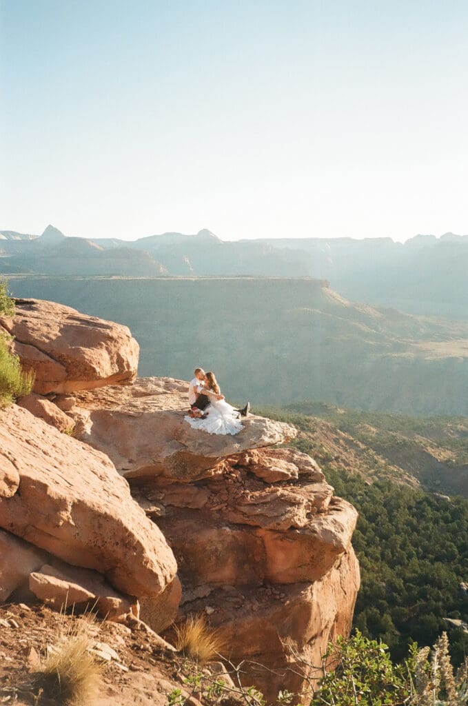 Brittney and Kade | Zion National Park Picnic Elopement | Southern Utah Wedding and Elopement Photographer, Emily Dawn Photo